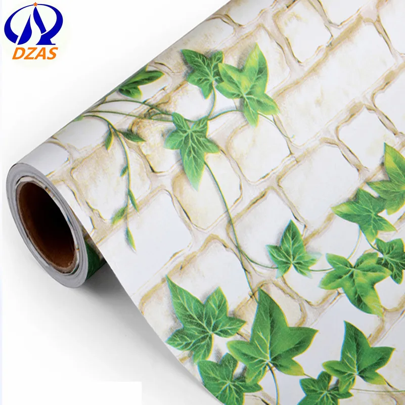 

Thick wall stickers 3D self-adhesive wallpaper bostonivy stereo TV background wall sticker PVC self-adhesive waterproof wallpape