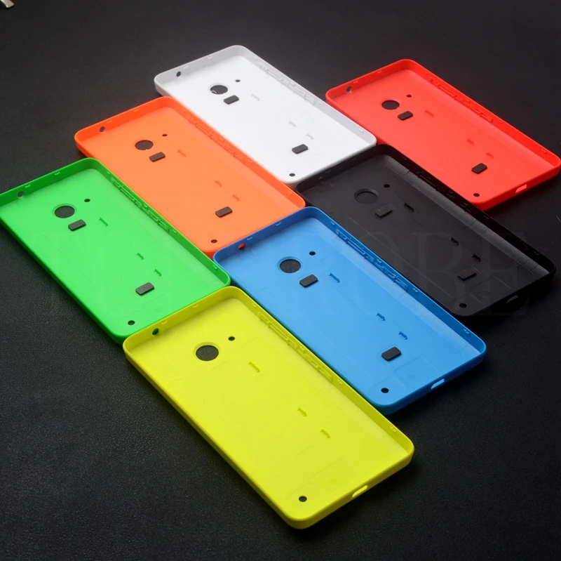 Задняя крышка батарейного отсека для Microsoft Lumia 550 задняя Nokia без логотипа + пленка
