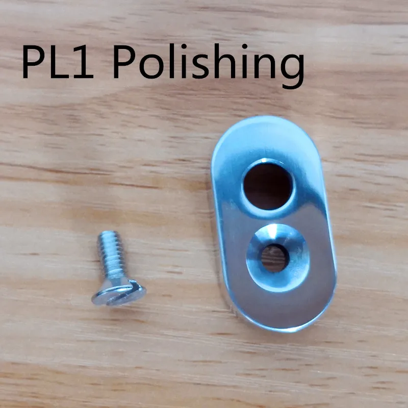 PL1 Polishing ЧПУ Винтаж Кафе Racer установка на заказ простая ручка переключатель руль ручки DIY аксессуары для мотоциклов многофункциональные оптом - Цвет: PL1 Polishing