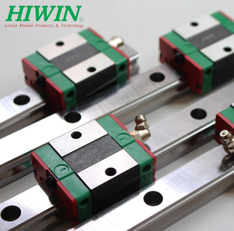 Линейная направляющая длиной 1000 мм 2 шт. ЧПУ HIWIN HGR 4 блокировщик каретки HGH20CA|blocker| |