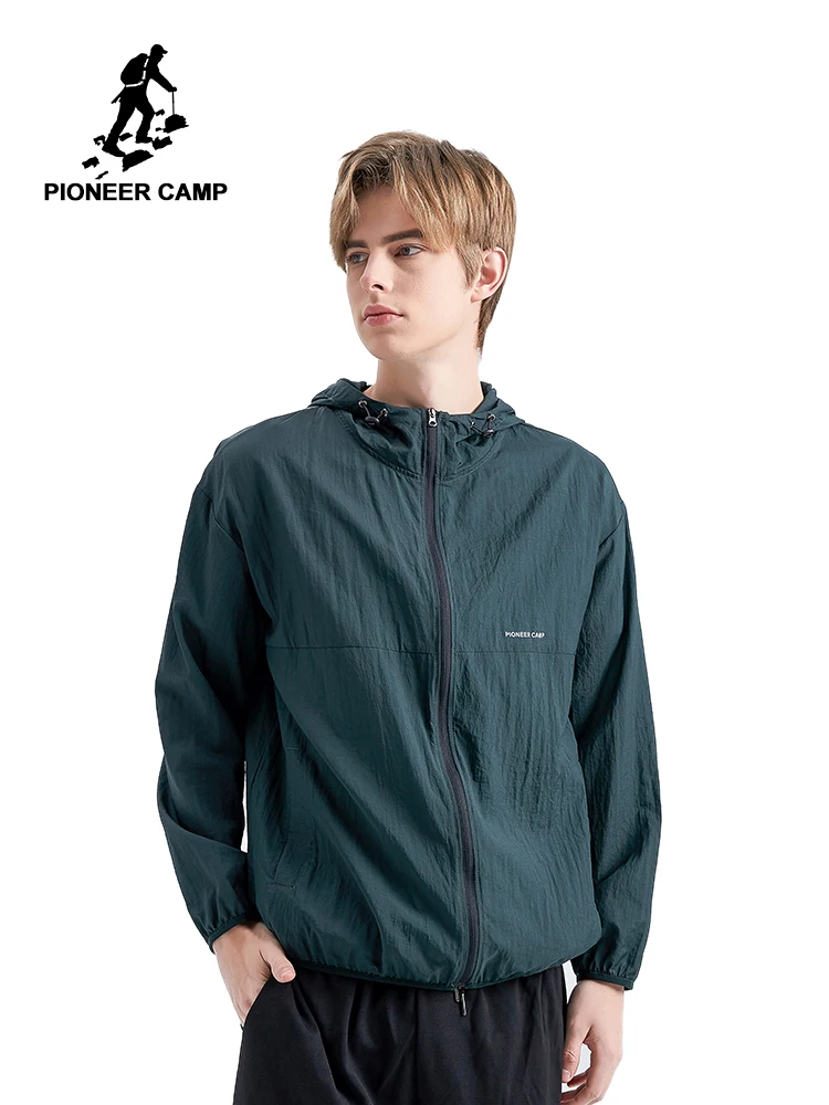 Мужская ветровка Pioneer Camp Ультралегкая быстросохнущая Солнцезащитная куртка