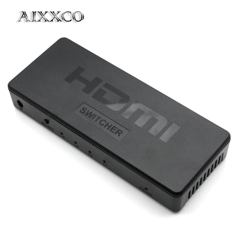 Сплиттер HDMI AIXXCO 4 входа 1 выход 4K x 2K сплиттер переключатель для XBOX 360 PS4 смартфонов