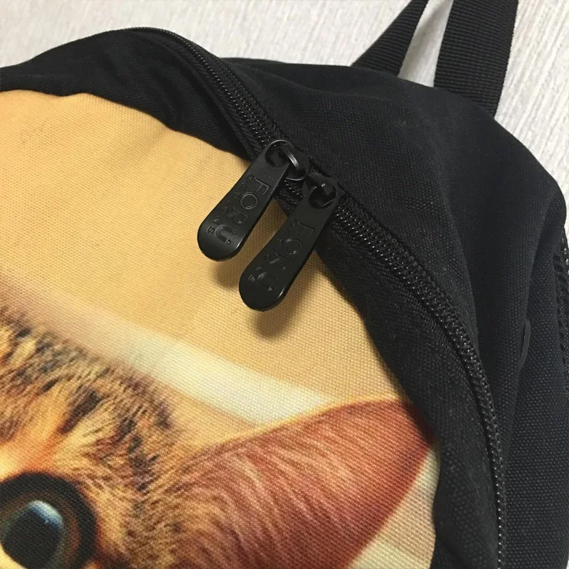 Рюкзак instantartts для девочек подростков с принтом милой кошки и собаки повседневный