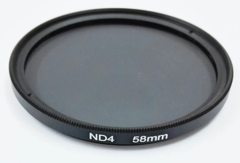 Фильтр нейтральной плотности ND2 ND4 ND8 ND16 ND32 для Canon Nikon Sony 37 мм 46 49 52 55 58 62 67 72 77 82 86