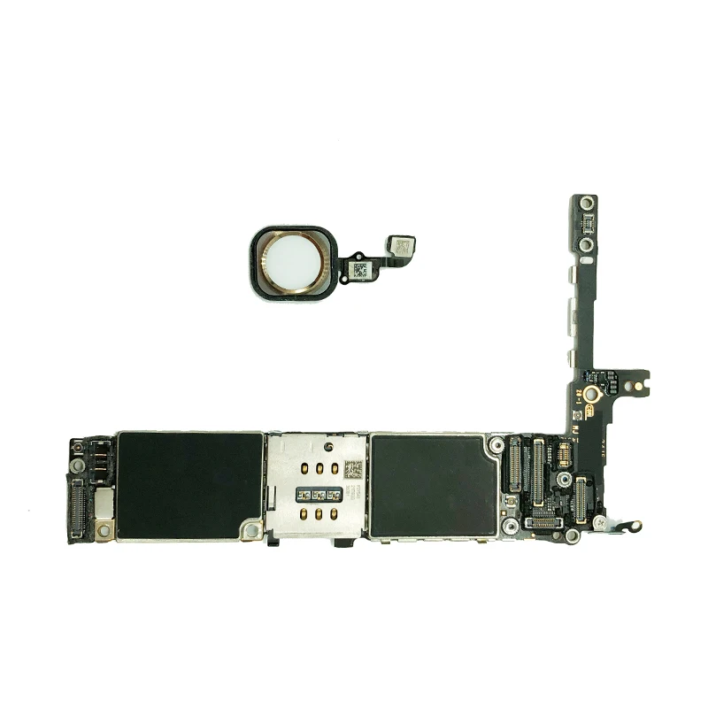 Оригинальная материнская плата для iPhone 6S Plus 16 ГБ 64 128 со сканером отпечатков