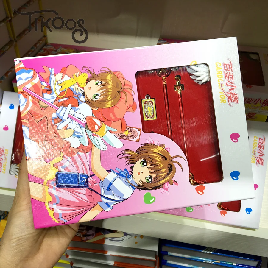 11 шт./компл. аниме Cardcaptor Sakura Athemis карты для девочки со звездами для детей птица КИНОМОТО Сакура магический Косплэй брелки в виде подвески