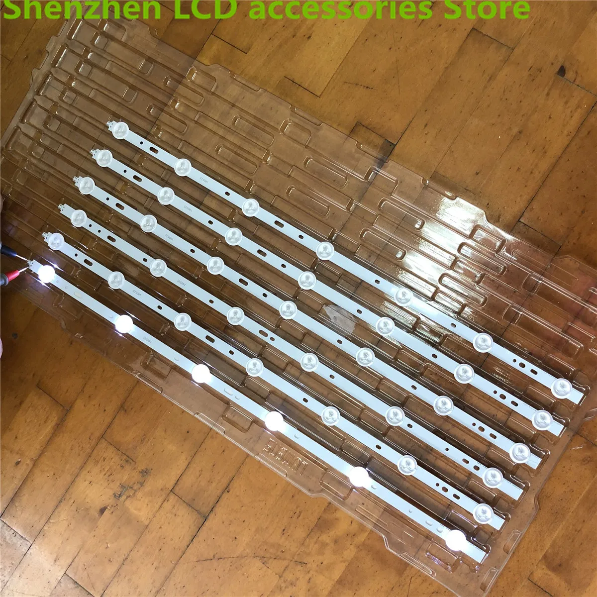 Партиями по 5 комплектов = 15 шт. 6LED/7LED 59 см для 32W1333B SVS320AD7 SVS320AA6 BN96-01058B 01059B 01058A 01059A 01054A 01055A 01060A 01061A