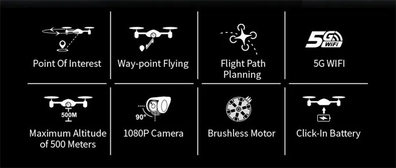 CFLY DF805B умный двойной gps 5G WiFi 1080P FPV Радиоуправляемый Дрон RTF карданный Квадрокоптер HD FPV летная аэрофотосъемка Дрон VS JJRC X7