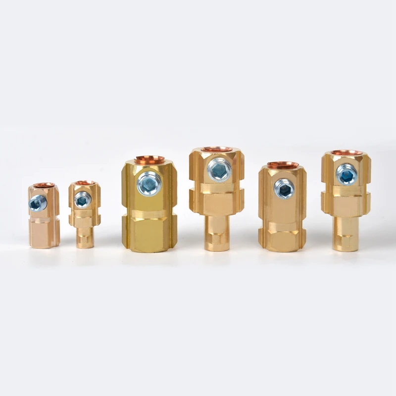 

1 set Welding machine quick connector Cable coupling DKJ35-50/50-70 pure copper welding wire connector