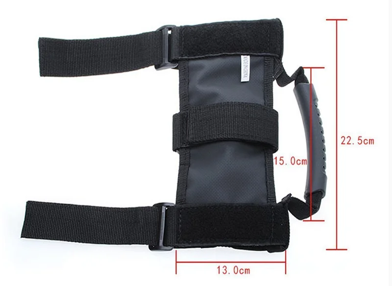 Черно красная неограниченная рулонная рукоятка премиум класса для Jeep/Wrangler/YJ/JK/TJ