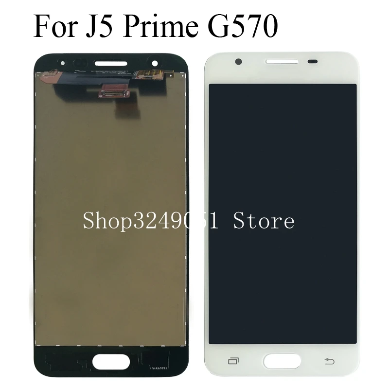 AMOLED для samsung Galaxy J5 премьер ЖК дисплей Дисплей G570 G570F Сенсорный экран сборки Замена