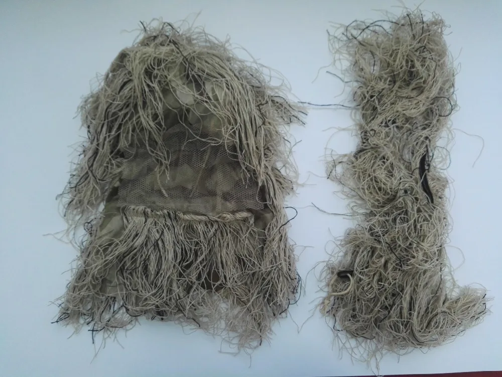 Тактическая камуфляжная кепка с капюшоном и винтовкой для охотничьего костюма 568