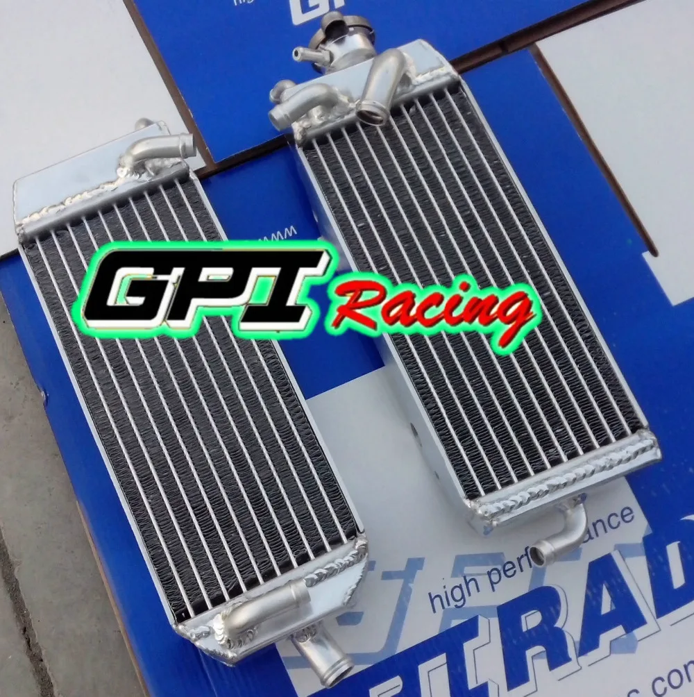 GPI R & L алюминиевый радиатор + шланг для suzuki RM125 RM 125 1998 2000 1999 98 99 00|suzuki radiator hose|suzuki