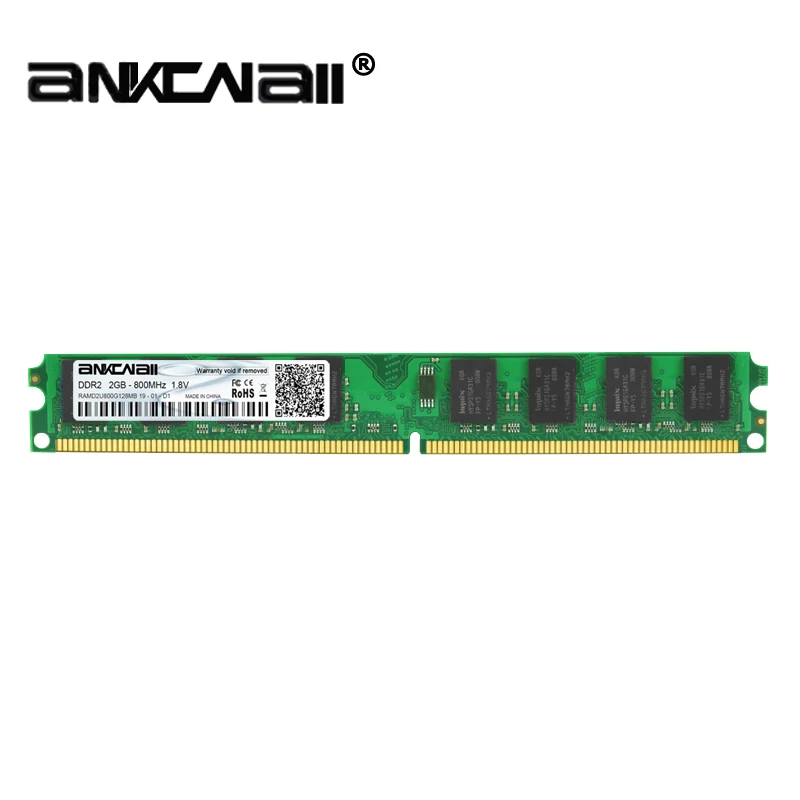 Новая оперативная память DDR2 2 ГБ/4 ГБ 667 МГц PC2 5300/800 для настольного ПК DIMM 6400