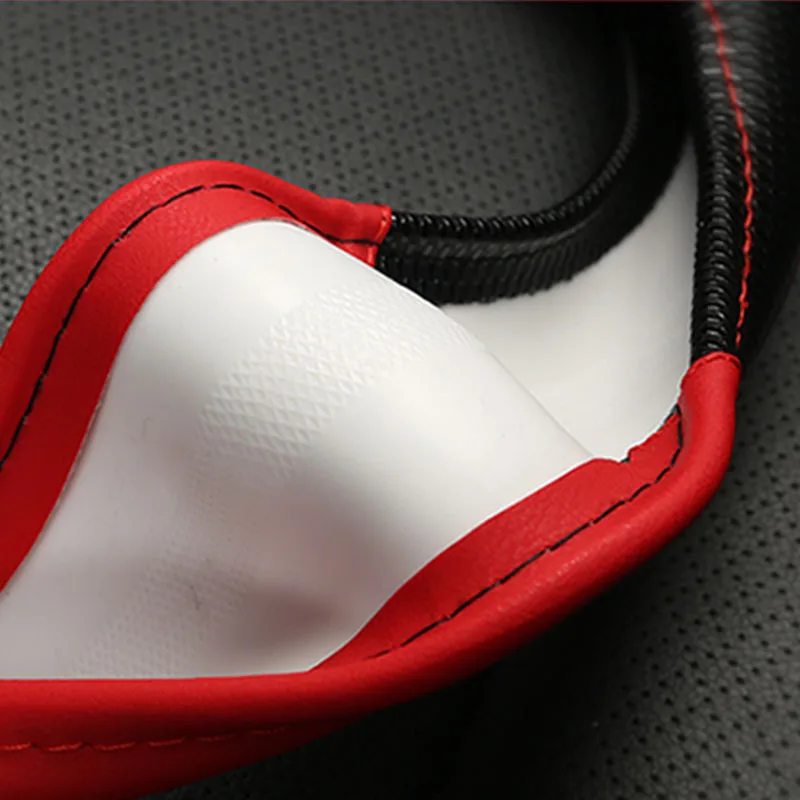 D Форма O чехол рулевого колеса автомобиля с нескользящей подошвой из