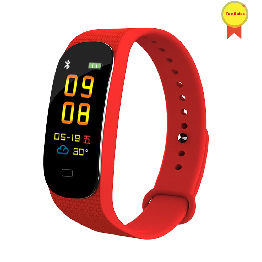 Оригинальный умный фитнес-браслет сенсорный цветной экран сообщение частота
