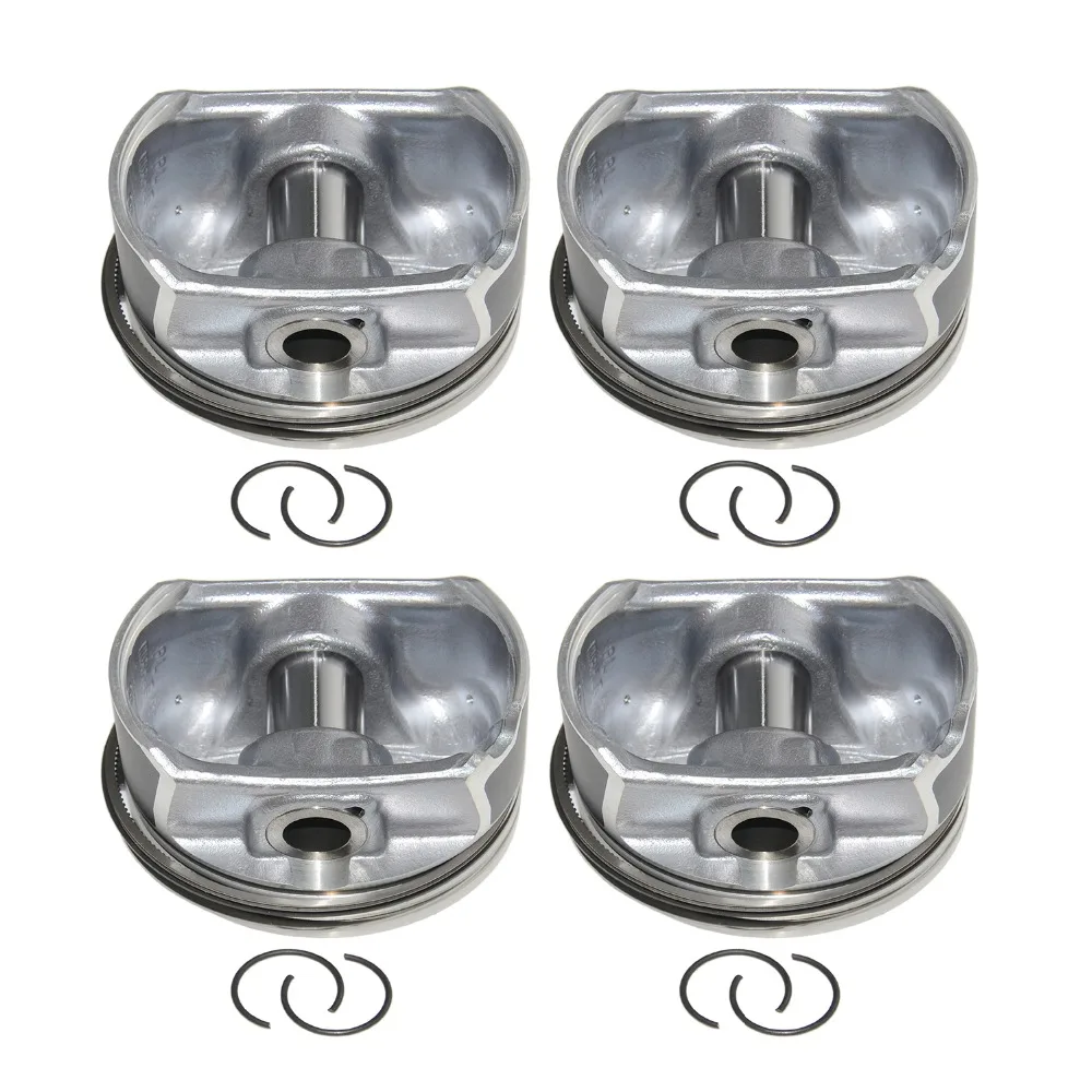 AP01 поршни и набор колец для VW MKV GTI Passat Jetta Audi A3 A4 TT A6 Seat ALTEA EXEO Skoda OCTAVIA III 2,0 TFSI коротким 06D107066C 06D198151B