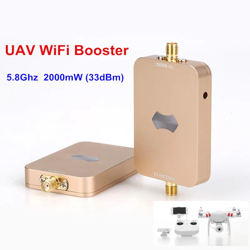 100% Оригинальный SUNHANS eSunRC SH RC58G2W 2000mW UAV WiFi усилитель сигнала 5 8 Ghz 33dBm сигнала|amplifier