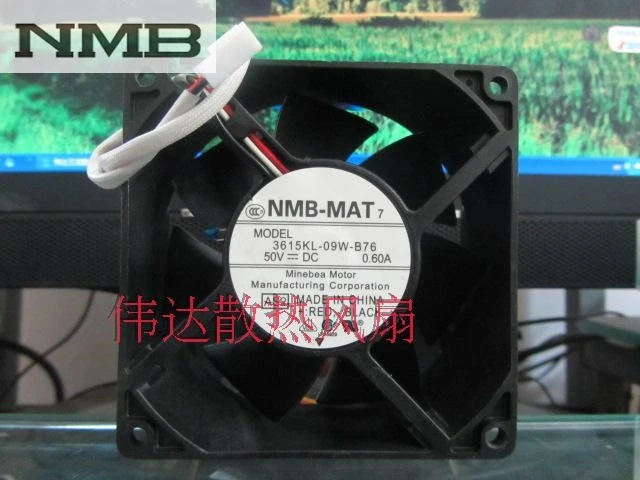 

For NMB 9038 3615KL-09W-B76 50V 0.60A 92*92*38mm Server Square Fan Cooling Fan