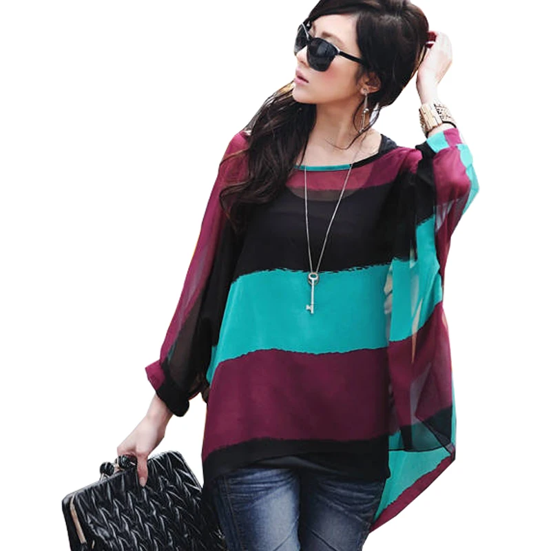 Женская блуза рубашка сезона моды 2016 летние шифоновые топы и футболки с