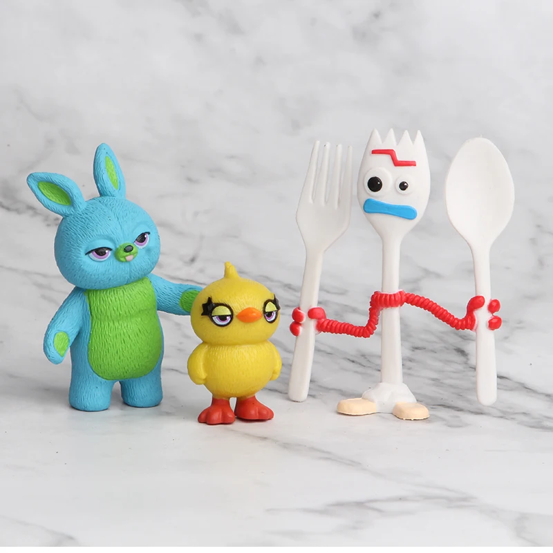 7 шт./лот Disney Новое поступление фильм История игрушек 4 древесные с рисунком Базза