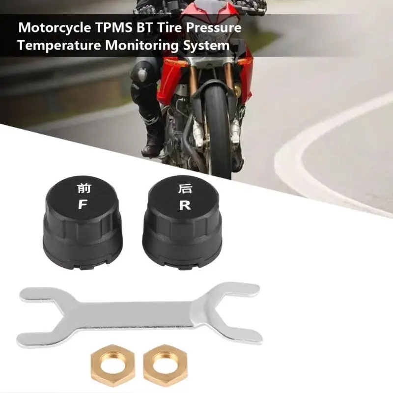 Система контроля давления в шинах для мотоциклов TPMS BT система мониторинга