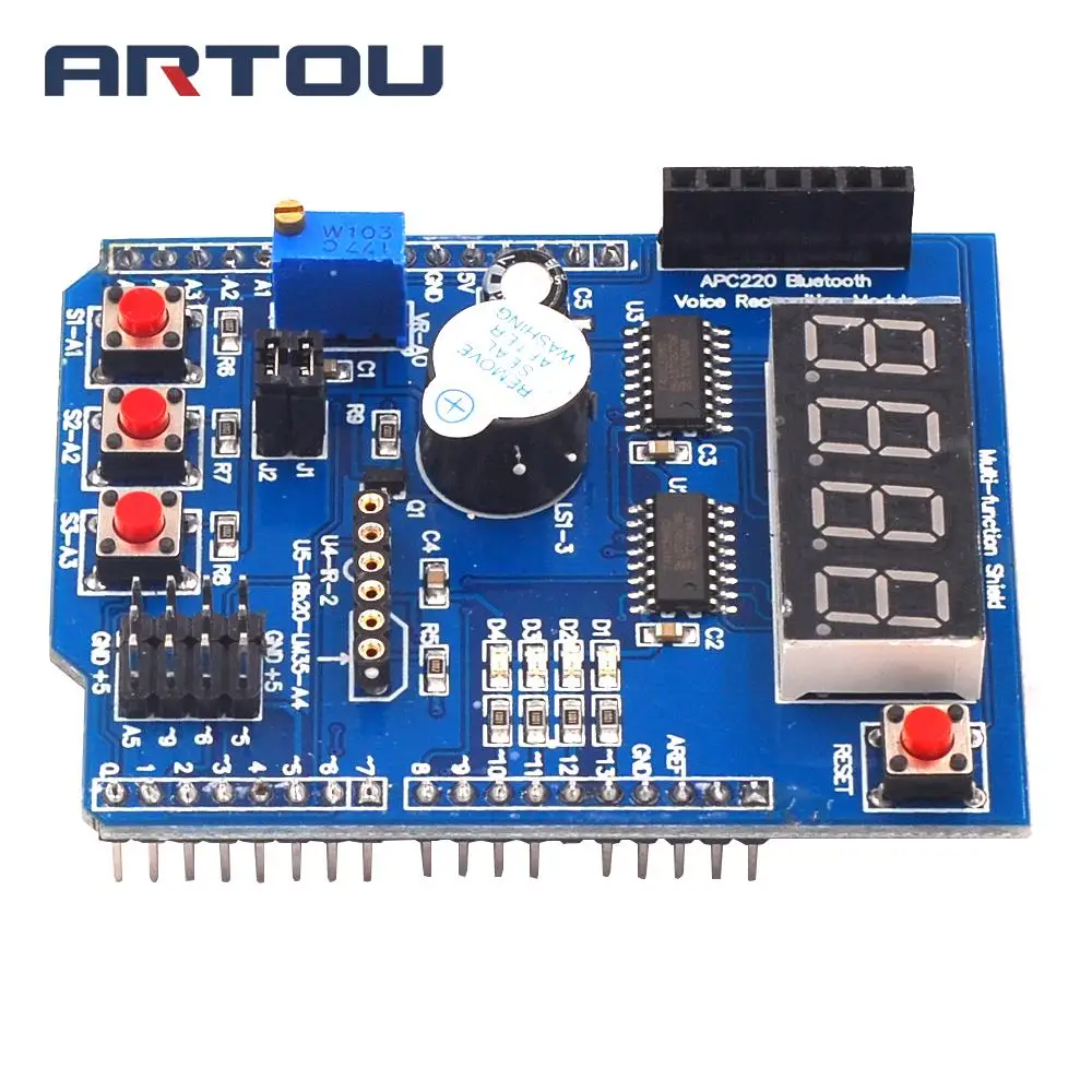 Многофункциональная многофункциональная Плата расширения для Arduino 1 шт. Базовая