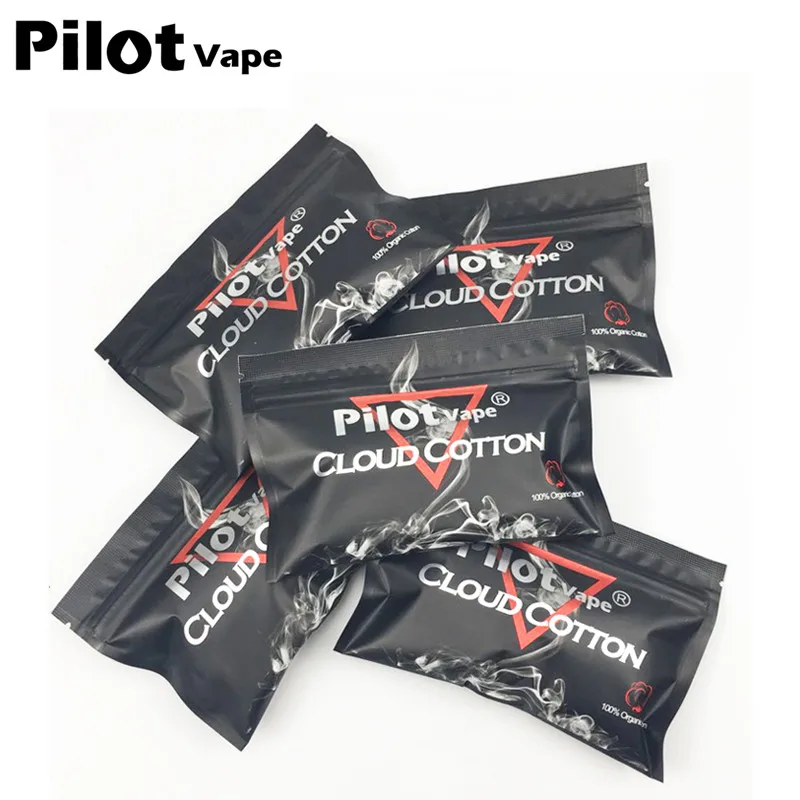 Пилот Vape органический облако хлопок лучше чем для электронной сигареты Rebuildable RDA