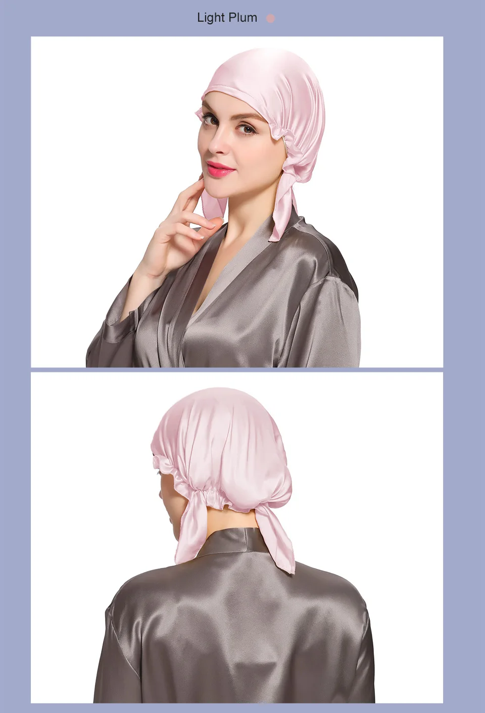 Lilysilk корейский стиль Шелковый ночной сон Hat 19 момм Шелковый