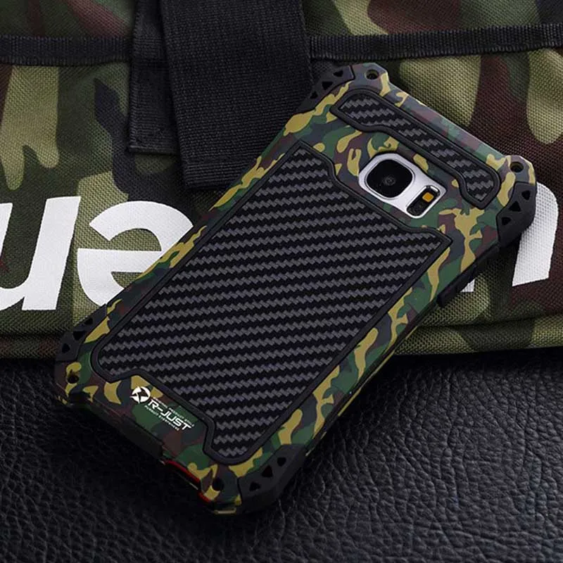 AMIRA Armor из углеродного волокна Металлический Алюминиевый противоударный чехол