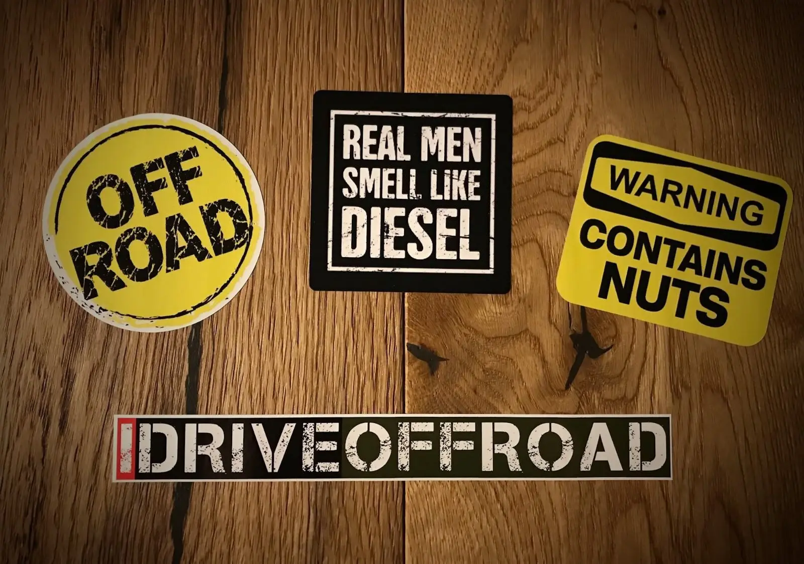 

4x Offroad Sticker 4x4 Diesel Pickup All Terrain Pickup USA V8