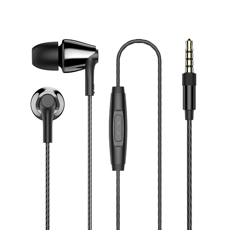 Black Langsdom M405 бас наушники auriculares для телефона в ухо наушники Hifi наушники гарнитура с микрофоном наушники для Xiaomi iPhone - Цвет: Black