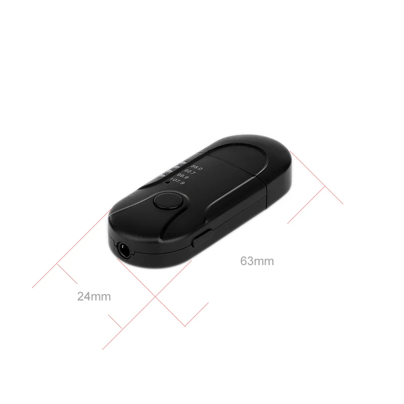 Fdoman автомобильный беспроводной USB Bluetooth приемник адаптер Handsfree Kit Авто fm-передатчик TF карта MP3 плеер Поддержка AUX выход