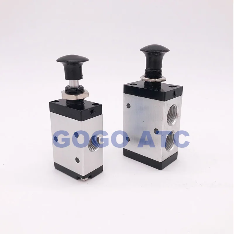 GOGOATC пневматический 2 положения 3 ходовой Воздушный Ручной Клапан 3L 3A110-06 3R210-06 1/" 3R210-08 порт 1/4" BSP ручной регулирующий клапан