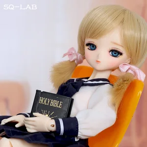 Кукла OUENEIFS SQ Lab Chibi Tsubaki, 31 см, 16, BJD, SD, смола, для маленьких девочек и мальчиков, глаза, высококачественные игрушки, фигурки для магазина, подарки