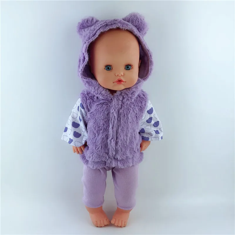 13 дюймов кукольная одежда 35 см Nenuco Ropa Accesorios Nenuco y su Hermanita 15 стилей Домашняя одежда наборы пижамы повседневная одежда