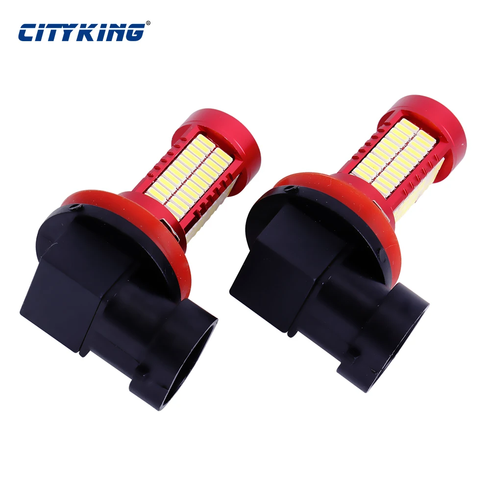 

2 X H11 Led Bulb 106smd 4014 led High Power Ultra Bright led H11 h7 h8 LED Car Fog lamp Fog Light White car light source
