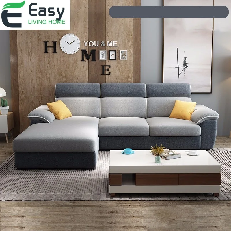 Easylive домашний тканевый секционный диван съемный моющийся удобный мягкий для гостиной