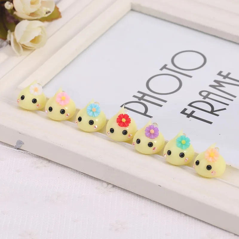 10 шт. силиконовые подвески в форме капли 18 мм|flower charms pendant|charm pendant diynecklace charm pendants |