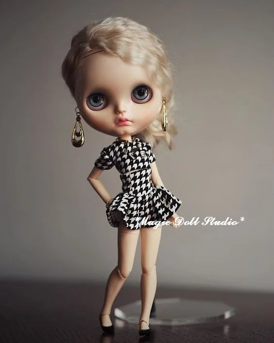 Новинка 2018 Одежда для куклы Neoblythe [MG471] комплект из топа в сетку и юбки blyкукла Azone