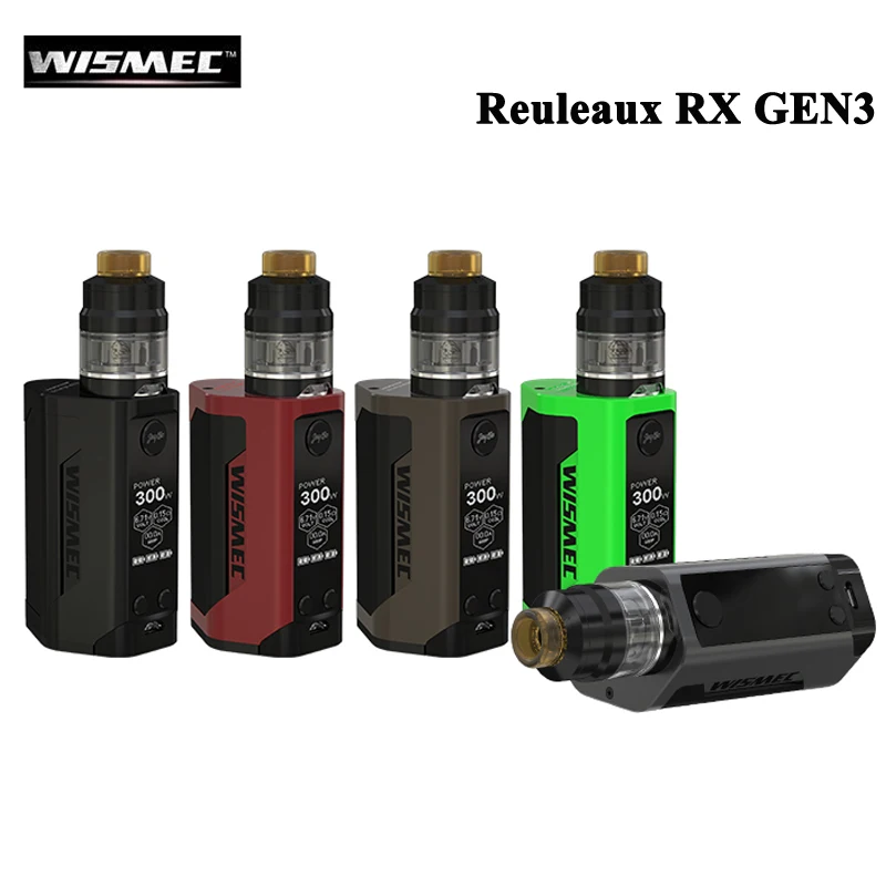 Оригинальная электронная сигарета Wismec Reuleaux RX GEN3 2 мл GNOME атомайзер RXGEN3 коробка мод
