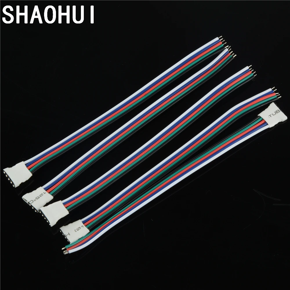 5 шт./лот 5pin женский тип светодиодная лента соединительный провод кабель для RGBW