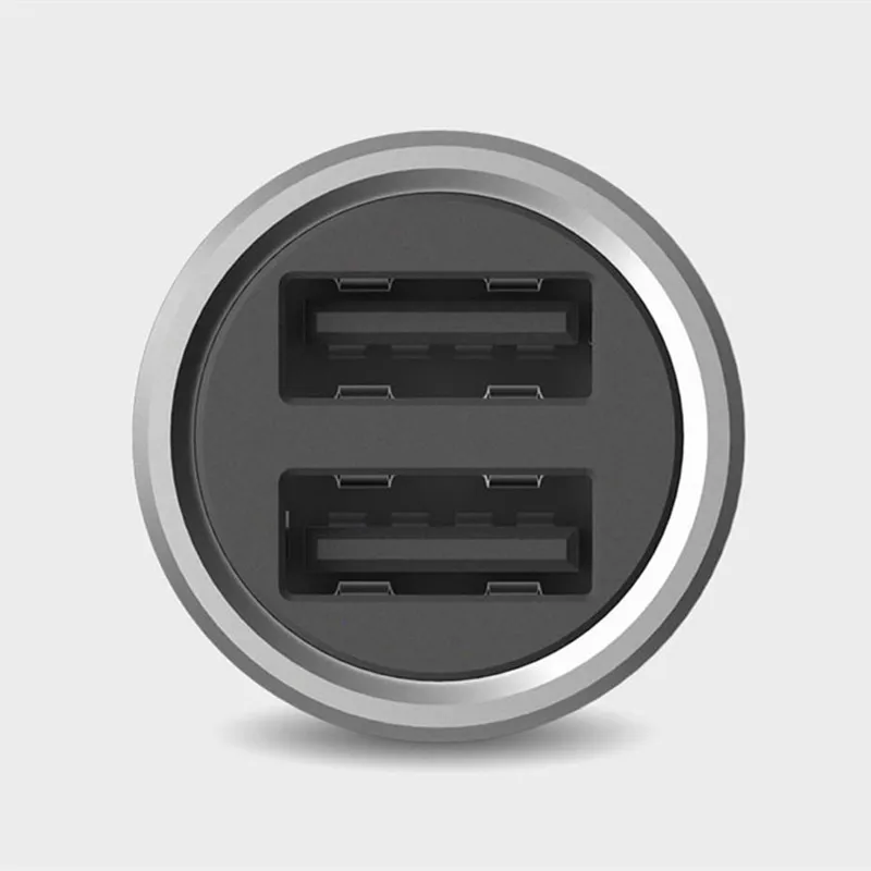 Оригинальное автомобильное зарядное устройство Xiaomi QC3.0 быстрая зарядка два