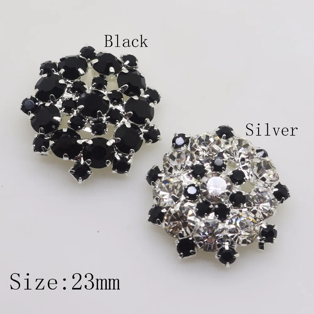 5 шт. металлические пуговицы 23 мм|rhinestone buttons|buttons blackblack rhinestone buttons |