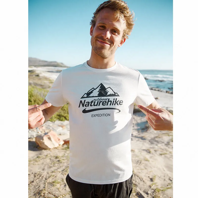 Naturehike уличная спортивная походная футболка для мужчин и женщин с коротким