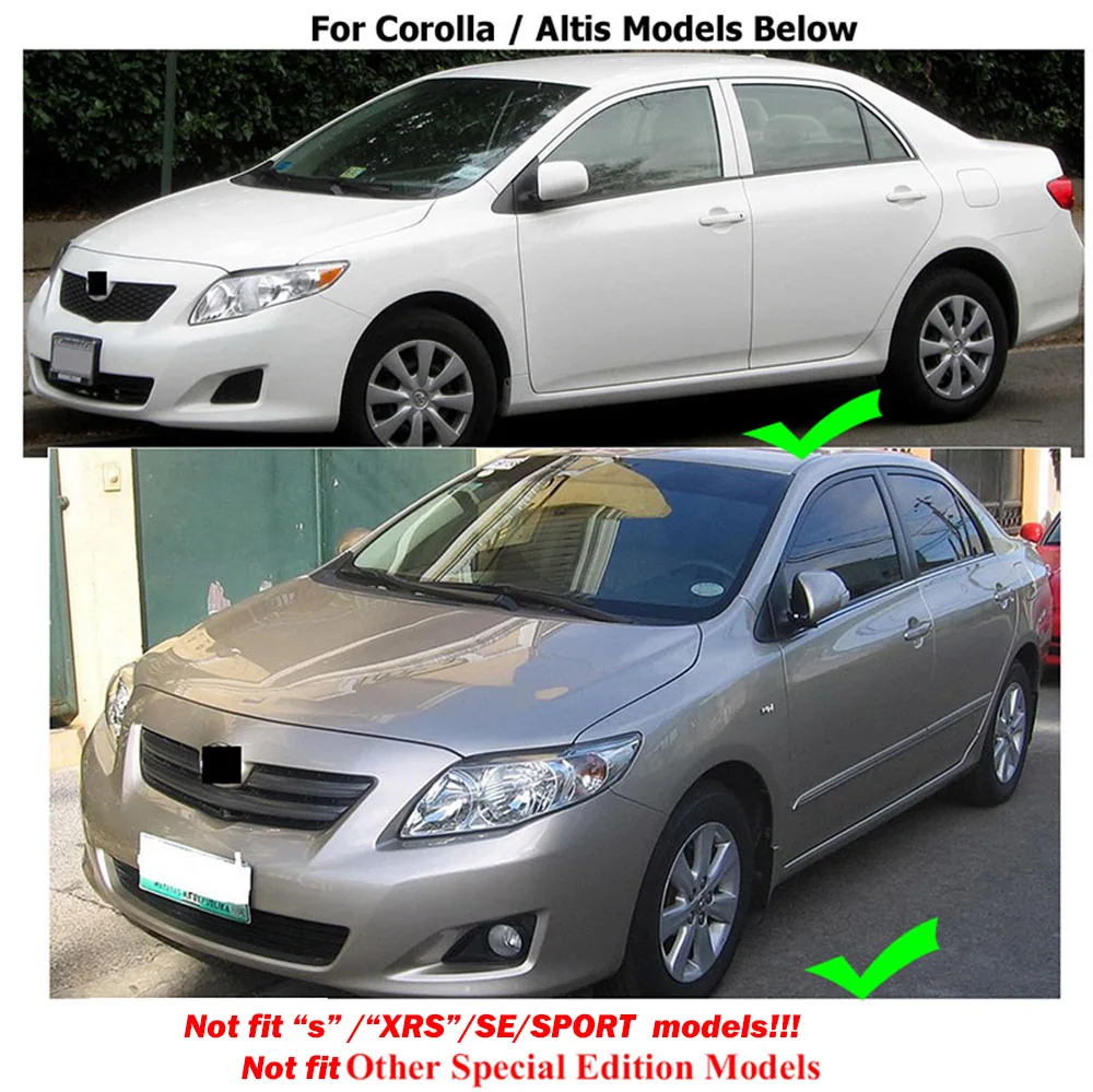 Брызговики для Toyota Corolla Altis E140 2007 2013 брызговики передние и задние крыла 2008 2009 2010|mud