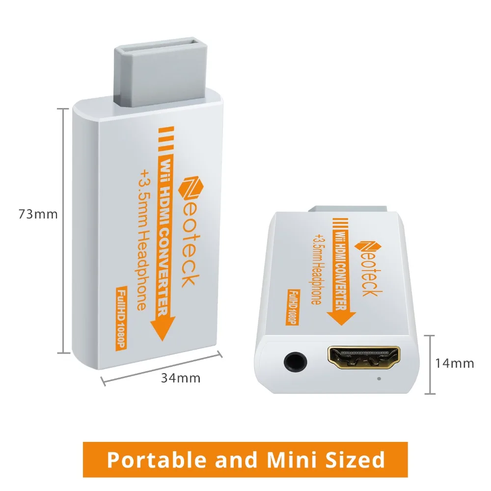 ESYNiC для nintendo wii HDMI конвертер в 2HDMI 720 P/1080 P видео адаптер 3 5 мм аудио | Электроника