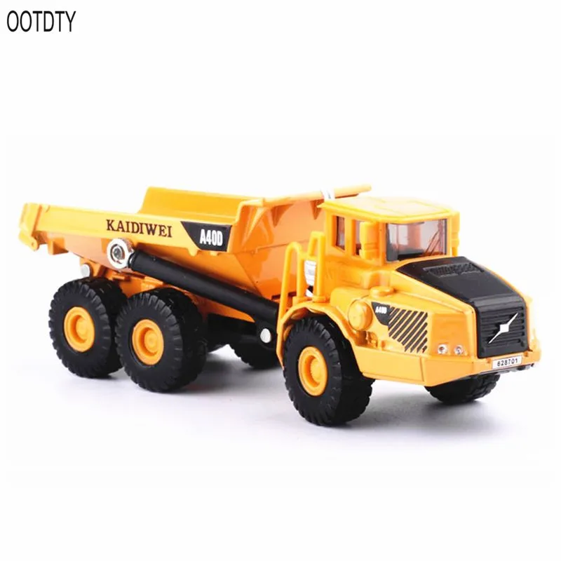 OOTDTY сплав 1: 87 масштаб самосвал литье под давлением строительная машина автомобили игрушки грузовики модель