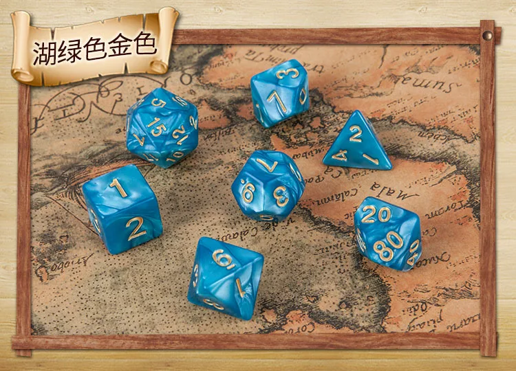 Poker Chips многогранные D & D4 D6 D8 D10 D12 D20 от System для Dungeons и Dragons Dice|Кубики| |