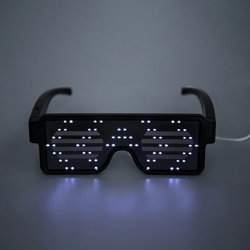 New Popular Goggles LED Light Glasses Featured USB Charging Man Woman Unisex Holiday Show Decoration | Дом и сад